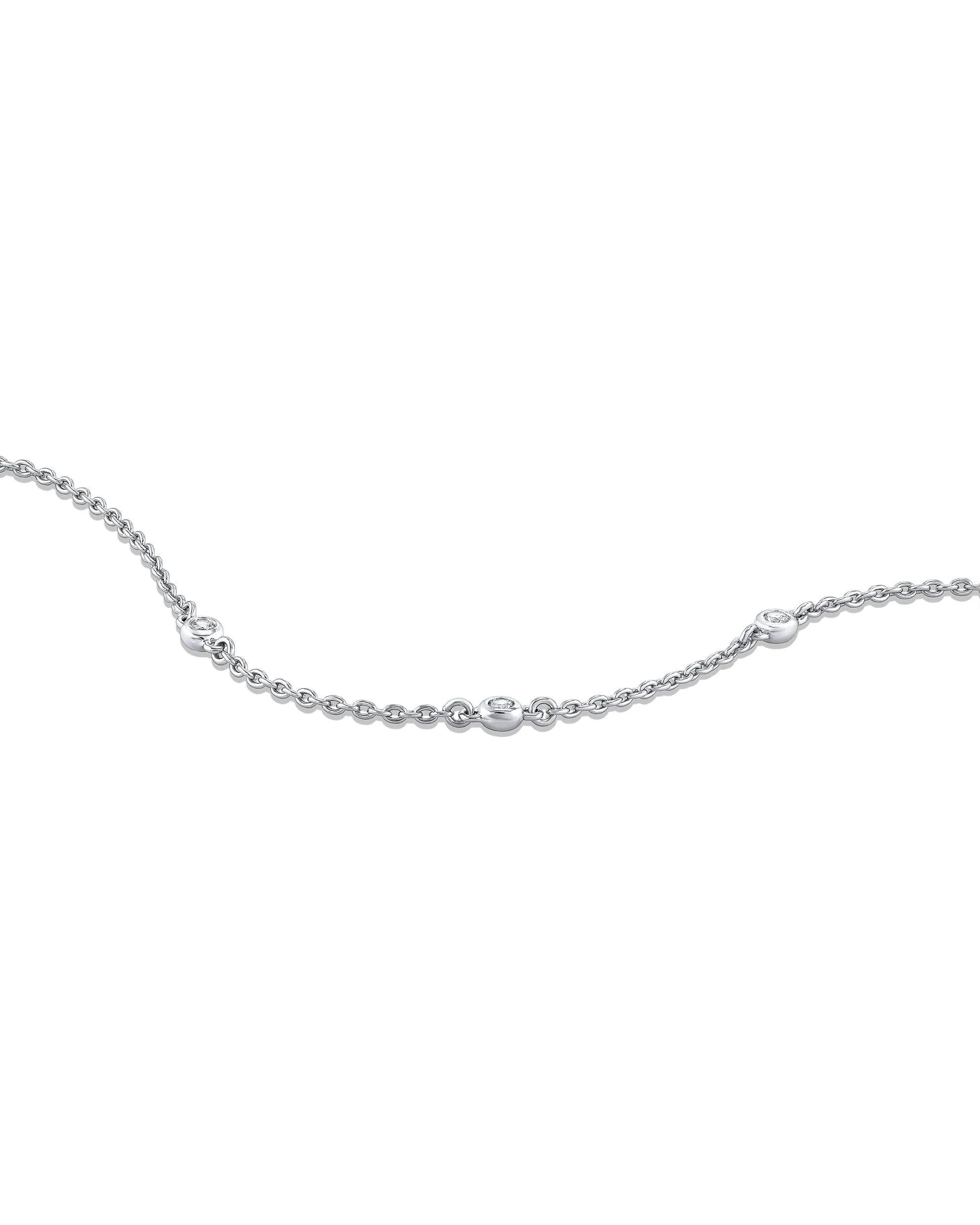 The Sapphire Trio Bracelet - Sterling Silver