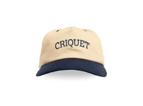 Throwback Hat - Arched Criquet - Khaki