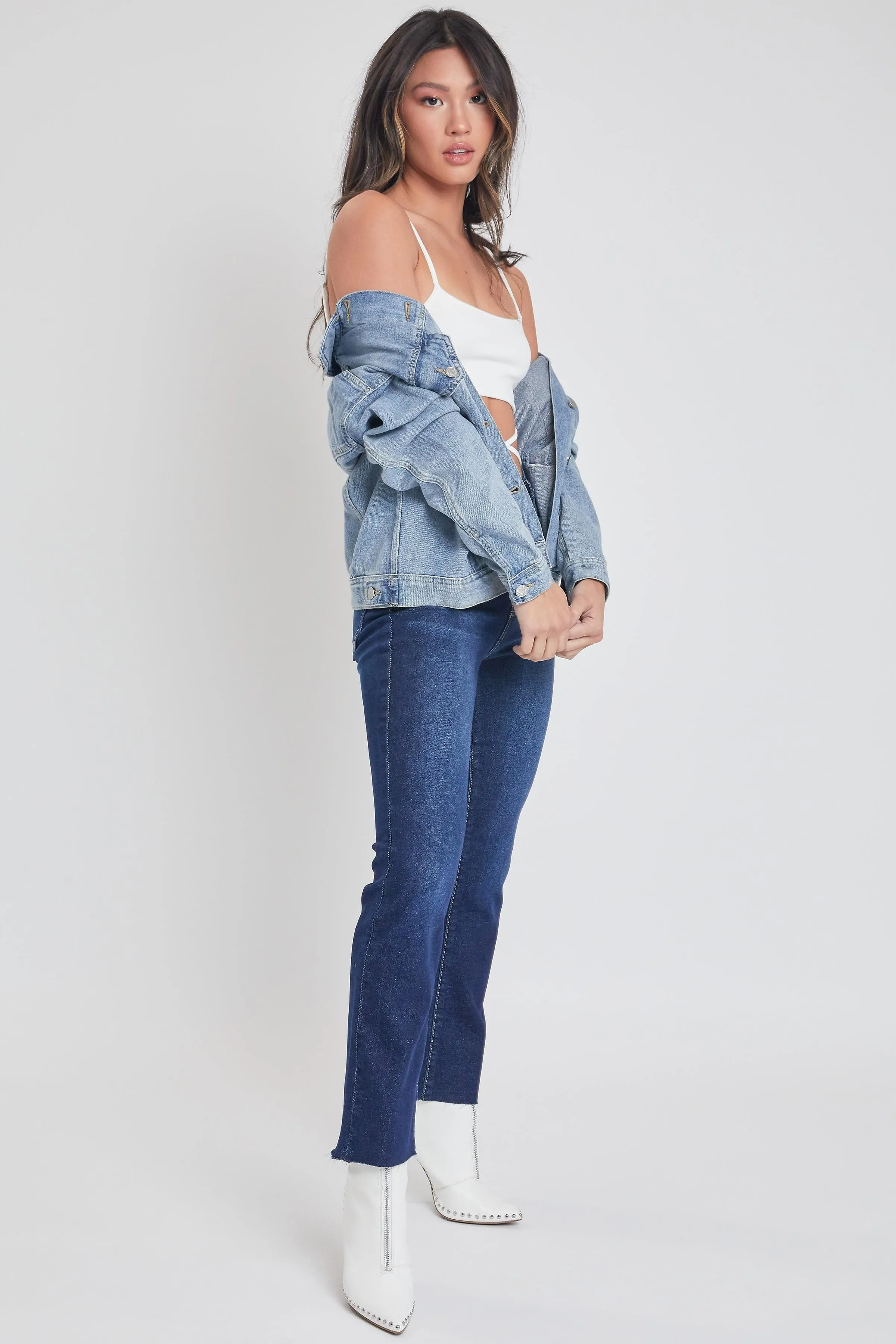 Women's Oversized Boyfriend Denim Jacket